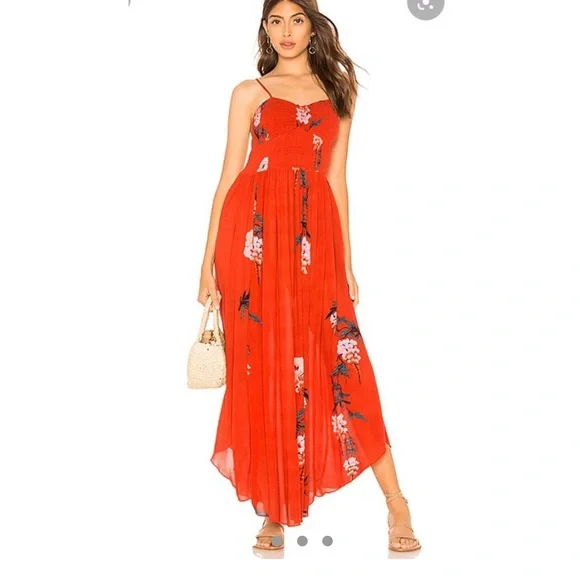 knee length dresses for ladies Free People Freya Plaid Midi Dress